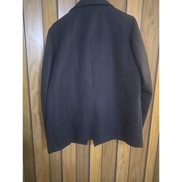 VINCE CAMUTO MEN CLASSIC WOOL BLEND BLACK Coat (VM6AB547) SIZE XL - Picture 7 of 9